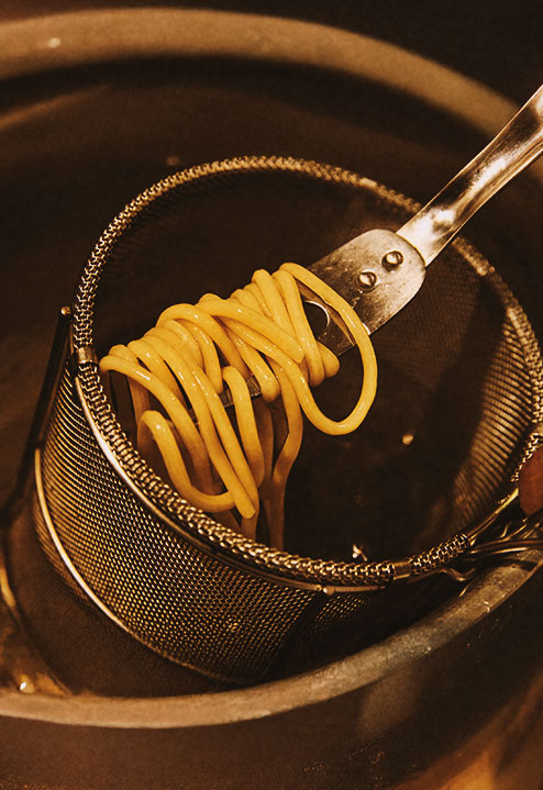 パスタ作り