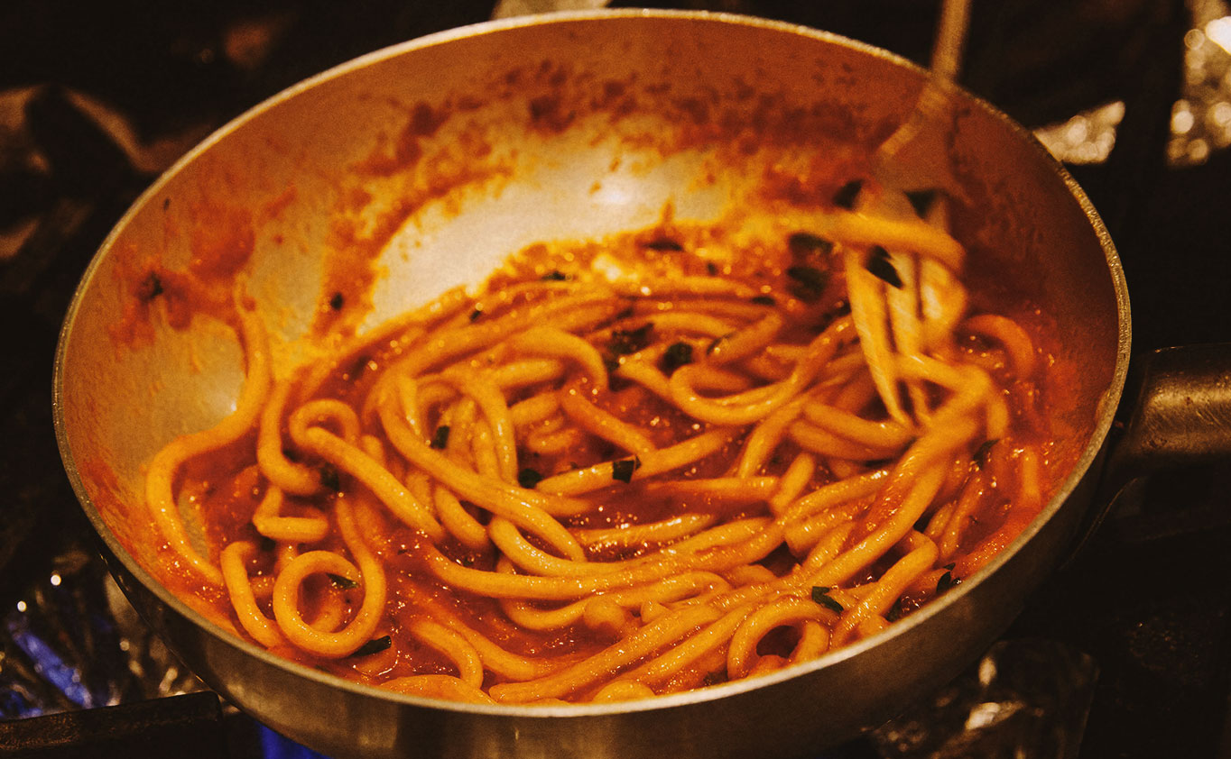パスタ作り